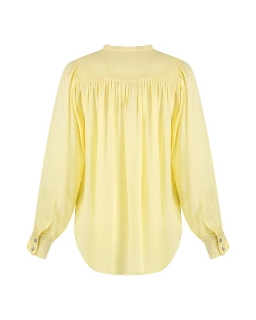 Yves Salomon Yellow Shirts