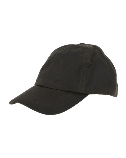 Caps Barbour en coloris Black