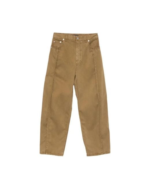 Tibi Natural Loose-Fit Jeans