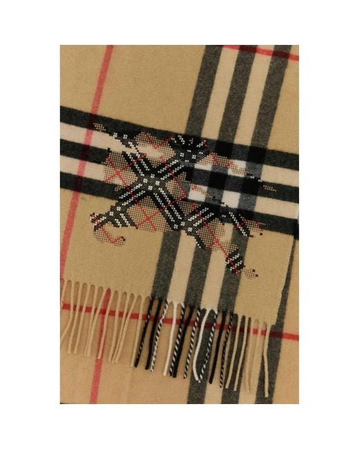 Burberry Metallic Winter Scarves