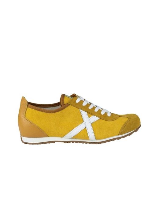 Osaka 567 sneaker bianco giallo contrasto di Munich in Yellow da Uomo