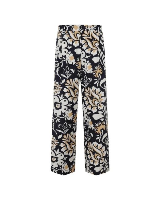 LaDoubleJ Wide Trousers in het Black