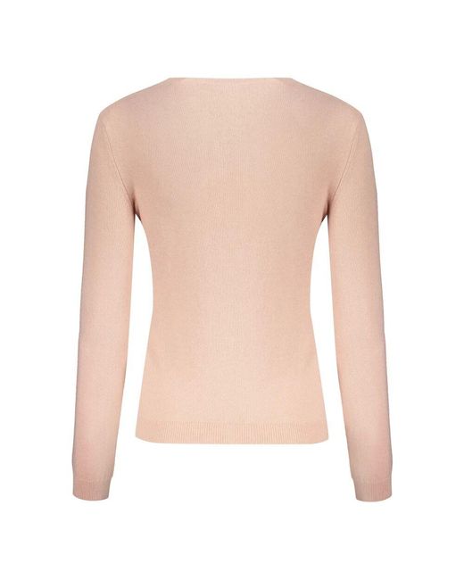 Round-Neck Knitwear di Valentino Garavani in Pink