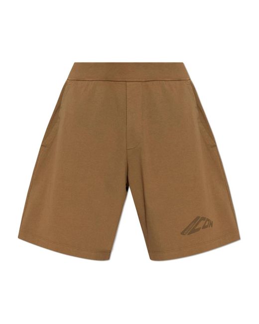DSquared² Shorts Met Logo in het Brown voor heren
