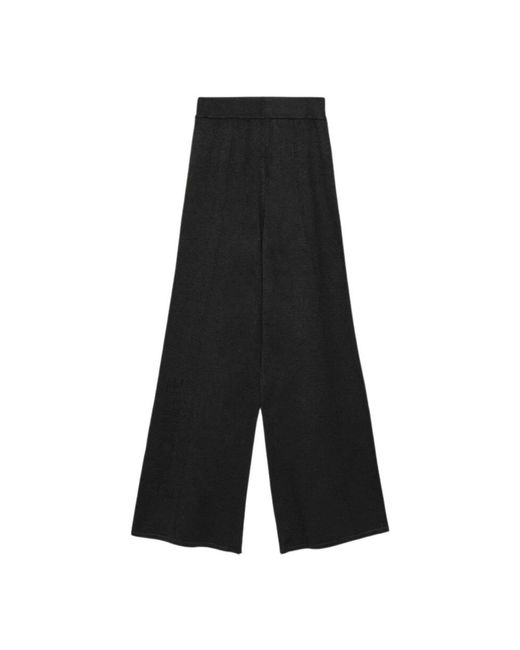 hinnominate Black Wide Trousers