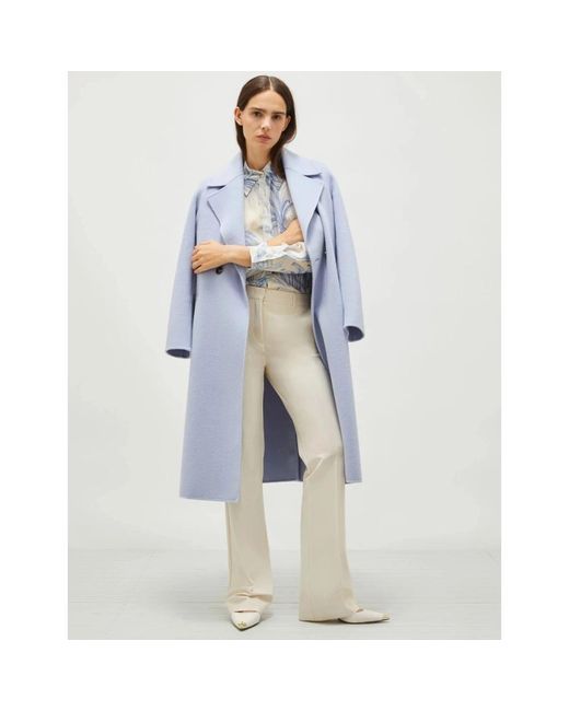 Marella White Wide Trousers