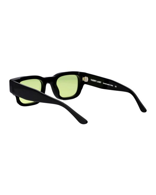 Thierry Lasry Black Stylische foxxxy sonnenbrille für den sommer