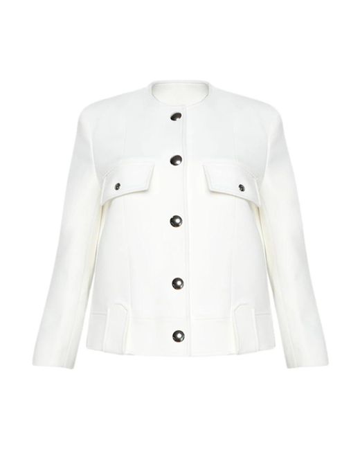 Gesso laybin giacca di Khaite in White