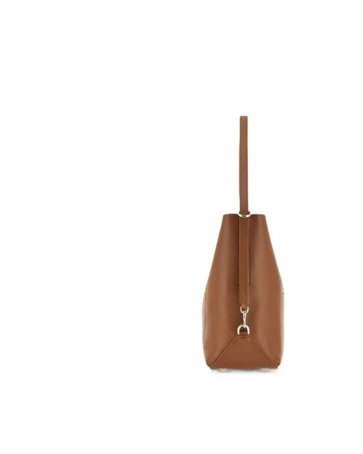 Hogan Brown Lederhandtaschen Für Einen Stilvollen Look