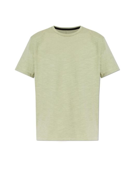 Rag & Bone Tops ,Groen ,Katoen Classic Flame Tee in het Green voor heren