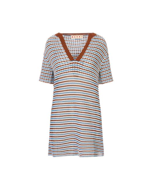 Knitted Dresses Marni de color Multicolor