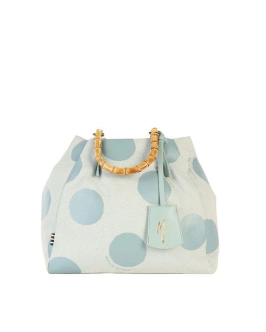 Manila Grace Blue Stilvolle handtasche ila grace