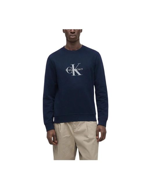 Calvin Klein Blue Sweatshirts for men