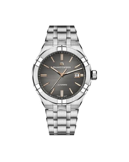 Maurice Lacroix Aikon Automatic Date 42 Mm in het Metallic voor heren