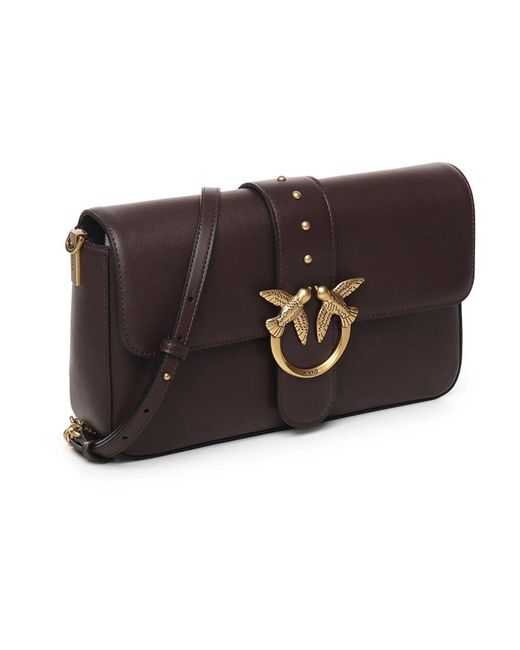 Pinko Brown Cross Body Bags