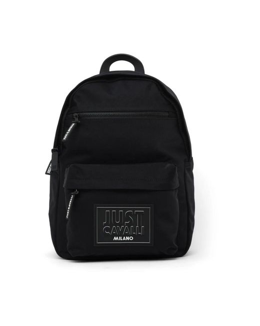 Just Cavalli Stilvolle schwarze tasche in Black für Herren