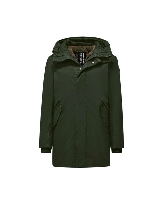 Bomboogie Green Parkas for men