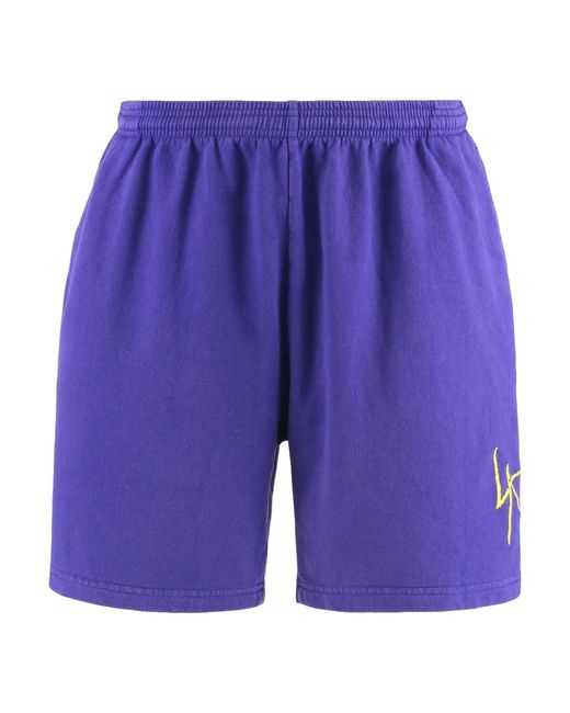 Local Authority Blue Casual Shorts for men