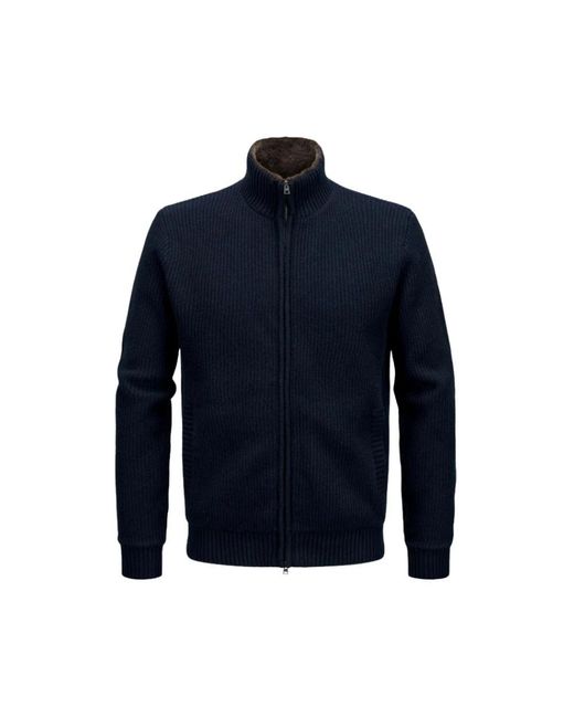 Herno Blue Cardigans for men