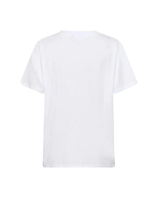 T-Shirts Saint Tropez de color White