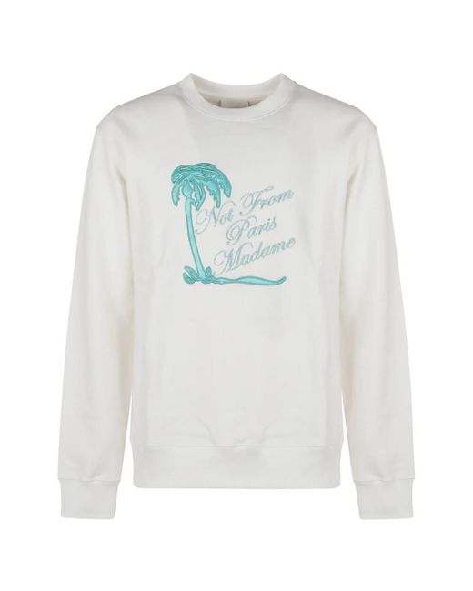 Drole de Monsieur White Sweatshirts for men