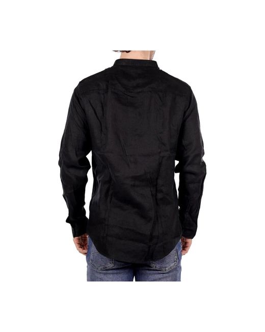 ARMANI EXCHANGE Black Casual Shirts for men