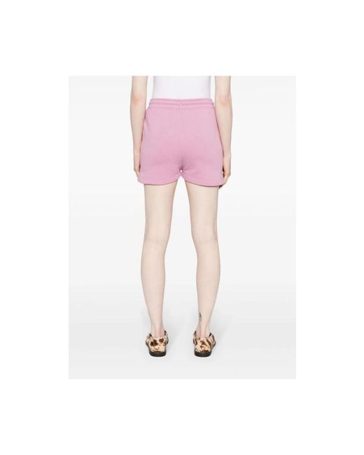 Maison Kitsuné Pink Short Shorts
