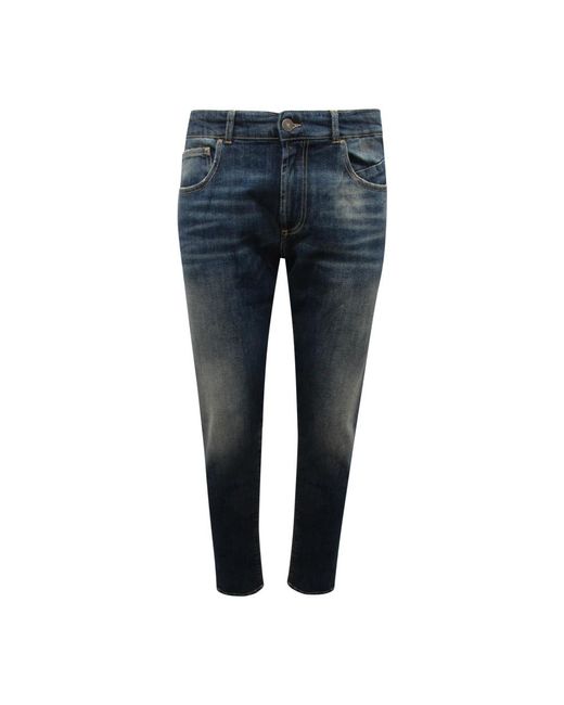 Imperial Blue Slim-Fit Jeans for men