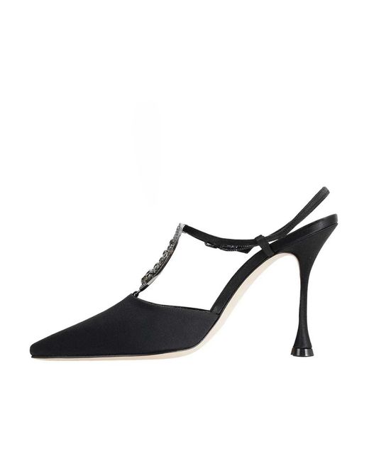 Manolo Blahnik Blue Pumps