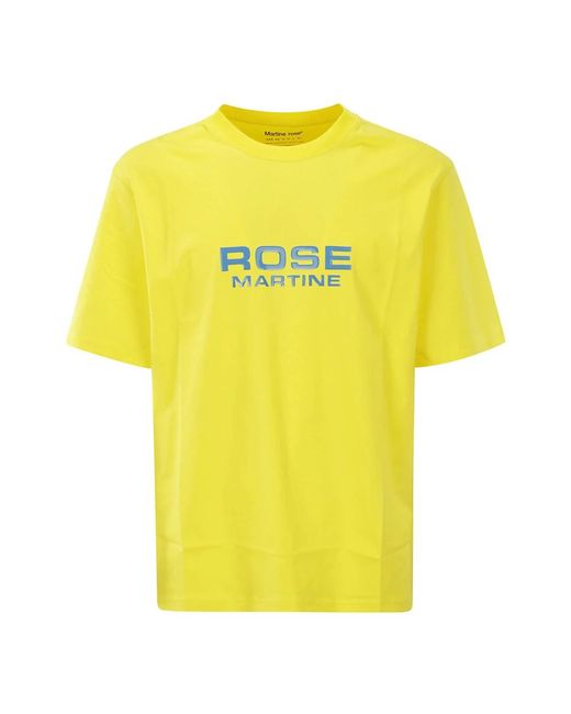 Martine Rose Yellow T-Shirts for men