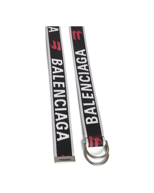 Balenciaga Black Belts for men