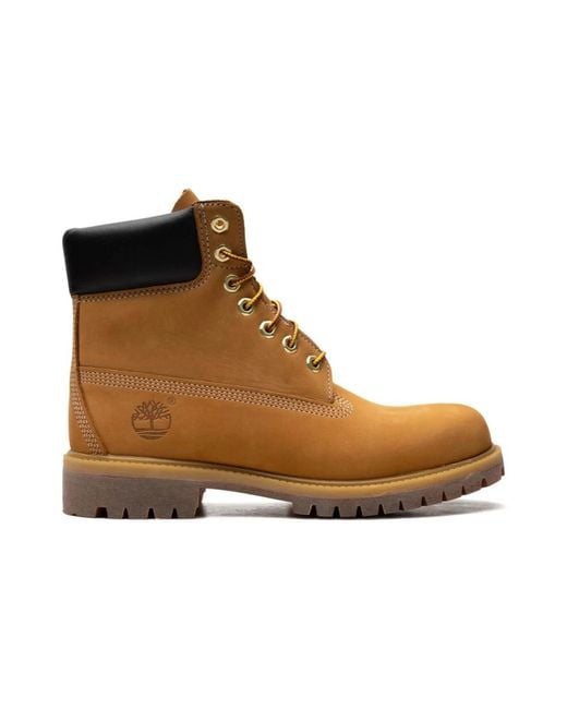 Timberland Brown Lace-Up Boots for men