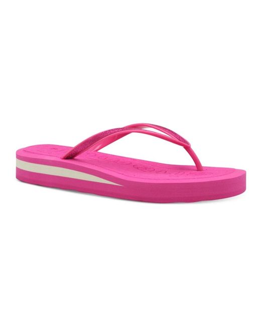 Tamaris Pink Flip Flops