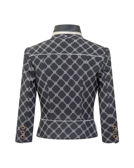 Elisabetta Franchi Black Light Jackets