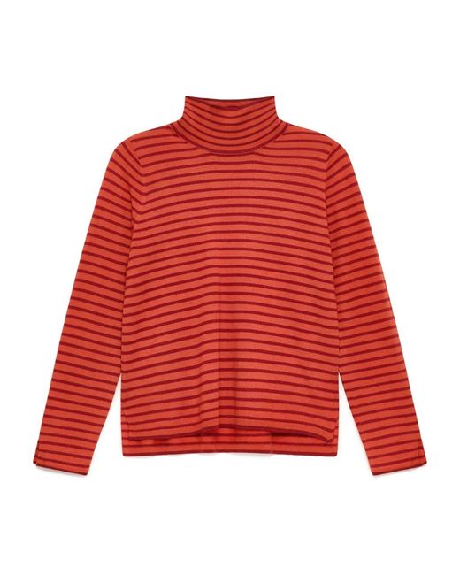 Maliparmi Red Turtlenecks