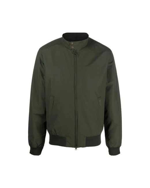 Barbour Green Bomber Jackets for men