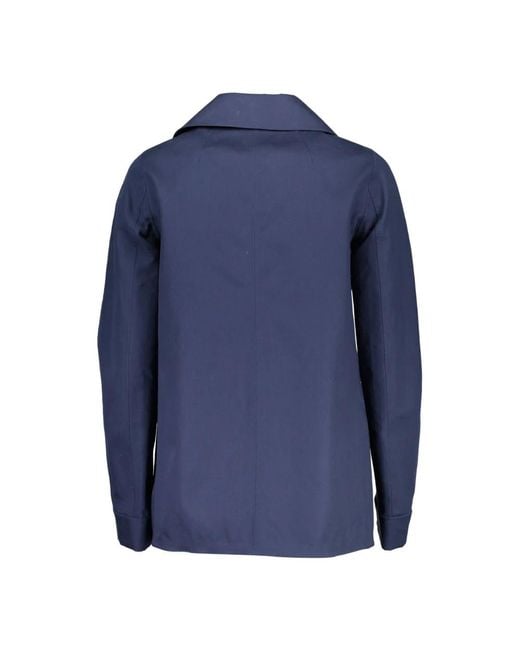 Gant Blue Double-Breasted Coats for men