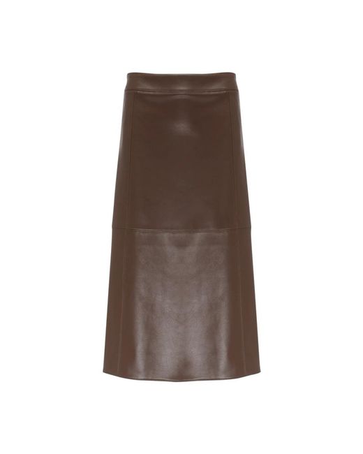 Max Mara Midi Skirts in het Brown