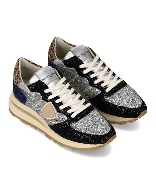 Philippe Model Blue Sneakers