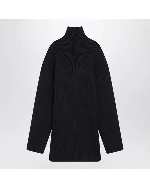 Balenciaga Blue Knitted Dresses