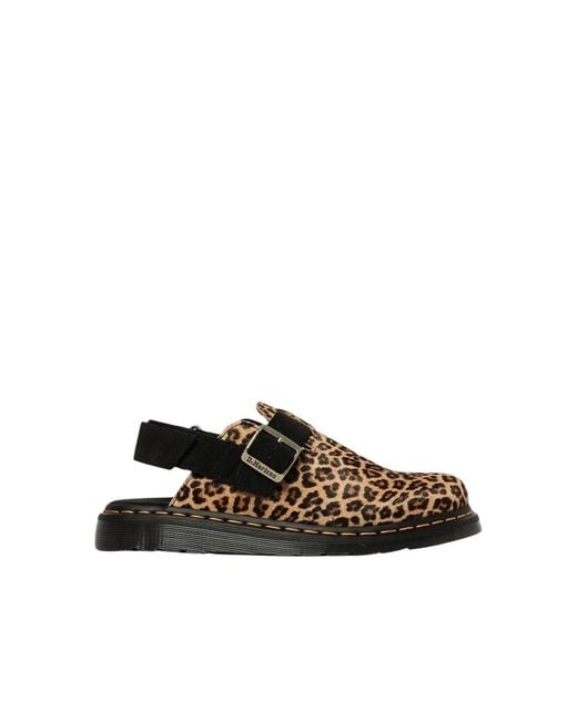 Clogs di Dr. Martens in Brown