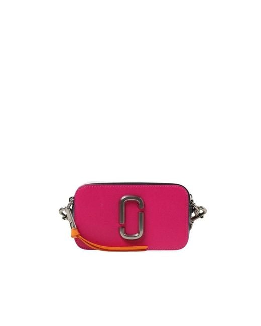 Marc Jacobs Stijlvolle Crossbody Cameratas in het Pink