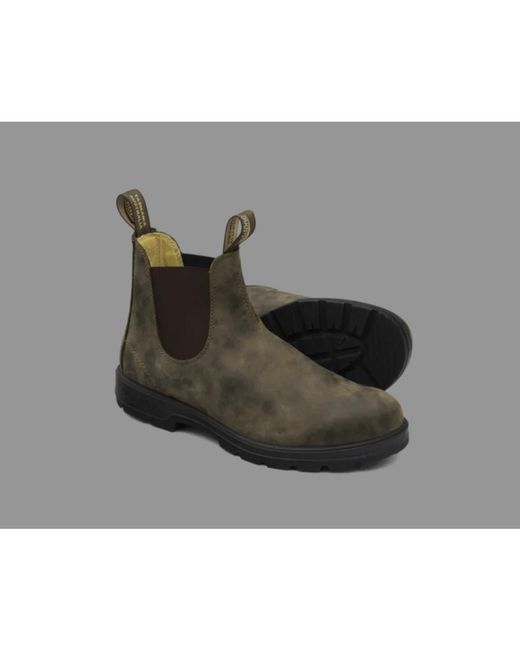 Blundstone Brown Rustic Classic Chelsea Boots