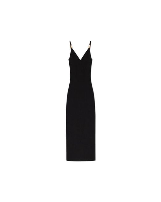 Versace Black Midi Dresses