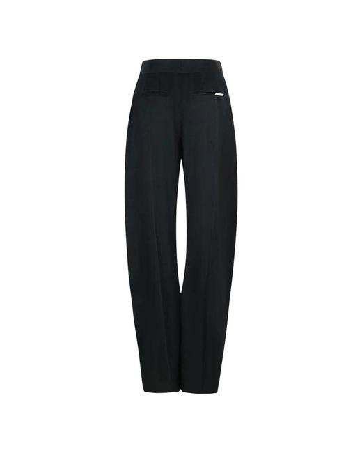 Wide Trousers The Attico de color Black
