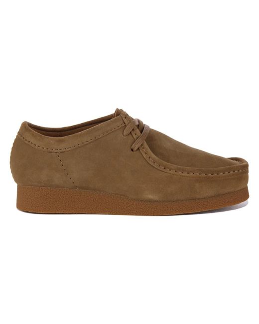 Clarks Brown Laced Shoes for men