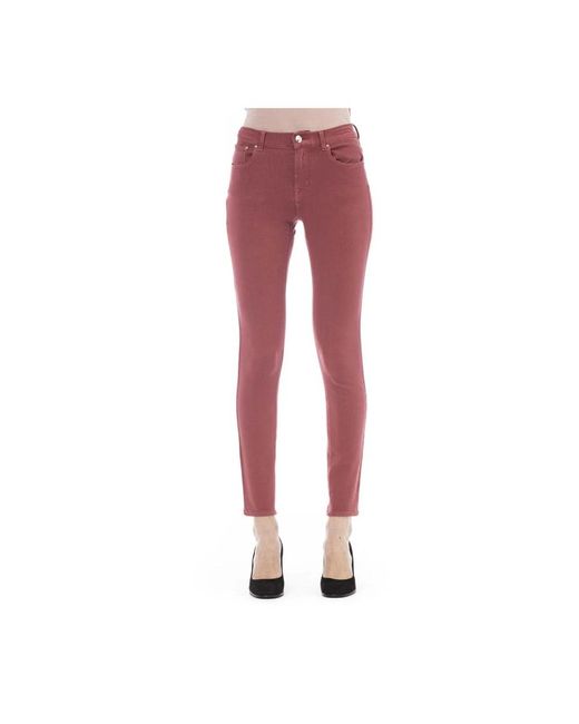 Jacob Cohen Red Skinny jeans