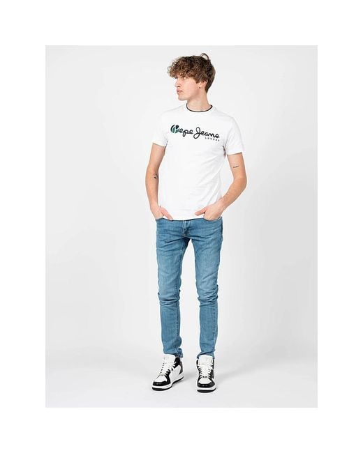 Pepe Jeans Blue Slim Fit Jeans for men
