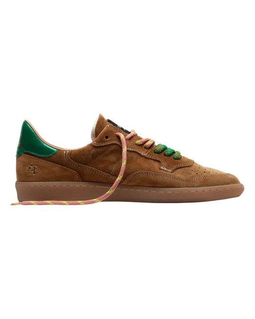 HIDNANDER Brown Sneakers for men