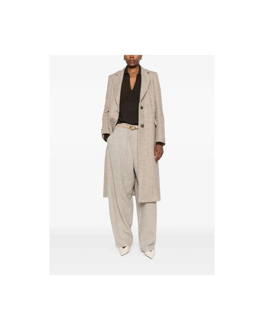 Tagliatore Natural Single-Breasted Coats